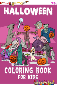 Halloween Coloring Book For Kids