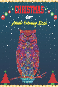 Christmas Gift Adults Coloring Book