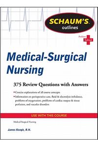 Schaum's Outline of Medical-Surgical Nursing