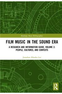 Film Music in the Sound Era