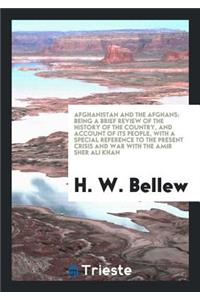 Afghanistan and the Afghans