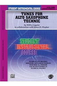 Student Instrumental Course Tunes for Alto Saxophone Technic