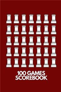 100 Games Scorebook