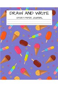 Draw and Write Story Paper Journal