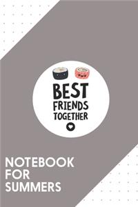 Notebook for Summers