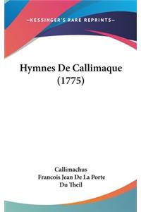 Hymnes de Callimaque (1775)
