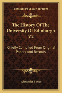 History Of The University Of Edinburgh V2
