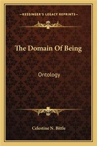 Domain Of Being