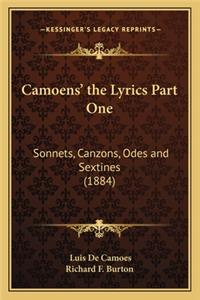 Camoens' the Lyrics Part One
