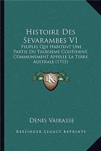 Histoire Des Sevarambes V1