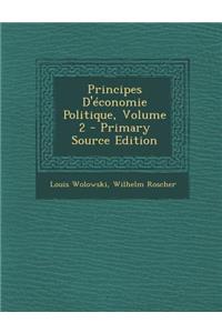 Principes D'Economie Politique, Volume 2