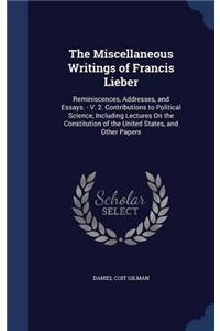 THE MISCELLANEOUS WRITINGS OF FRANCIS LI