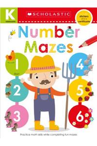 Kindergarten Skills Workbook: Math Mazes (Scholastic Early Learners)