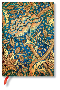 Paperblanks Morris Windrush William Morris Softcover Flexi MIDI Lined 176 Pg 100 GSM