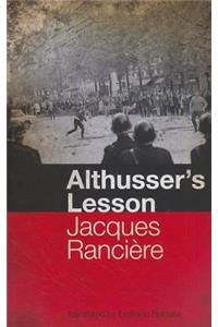 Althusser's Lesson