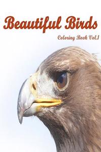 Beautiful Birds: Coloring Book Vol.1: An Adult Mindful Coloring Book of Birds in a Variety of Styles