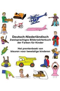 Deutsch-Niederländisch Zweisprachiges Bilderwörterbuch der Farben für Kinder Het prentenboek van kleuren voor tweetalige kinderen