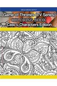 Game of Thrones (TV Series) Coloring Book Cast & Characters Edition