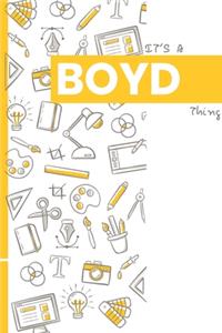It's a Boyd Thing