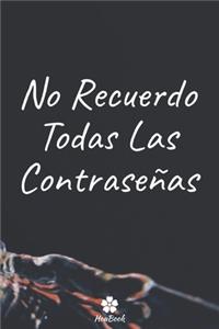 No Recuerdo Todas Las Contraseñas