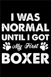 I Was Normal Until I Got My First Boxer