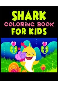Shark Coloring Book For kids