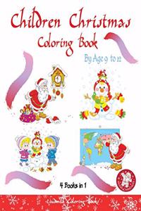 childrens christmas coloring books by age 9 to 12