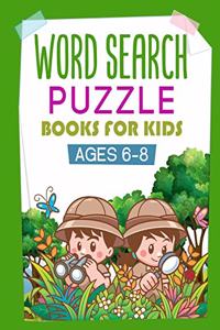 Word Search Books for Kids 6-8