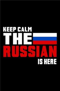 Russland Flaggen Notizbuch