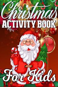 Christmas Activity Book For Kids