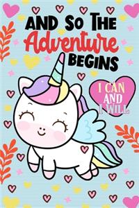 and So The Adventure Begins Unicorn