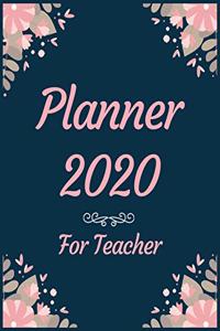 Planner 2020 for teacher