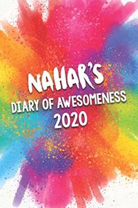 Nahar's Diary of Awesomeness 2020