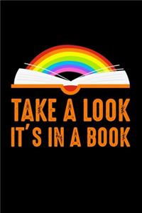 Take A Look It is In A Book
