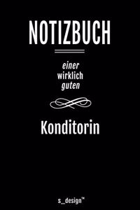 Notizbuch für Konditoren / Konditorin