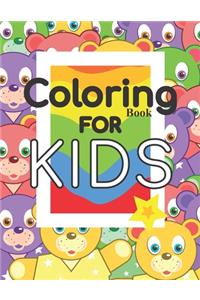 Notebook Coloring Book For Kids.