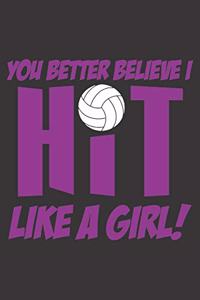 You Better Believe I Hit Like a Girl