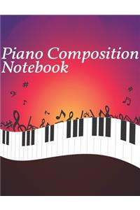 Piano Composition Notebook