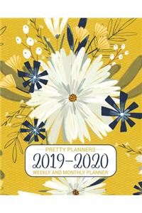 Pretty Planners 2019-2020 Planner Weekly and Monthly