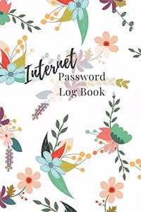 Internet Password Log Book