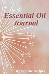Essential Oil Recipe Journal - Special Blends & Favorite Recipes - 6