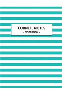 Cornell Notes Notebook: Structured Notebook Note Taking with Graph Paper Quad Grid Note Taking System Cornell Notebook 8.5 x 11