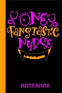 One Fangtastic Nurse Notebook