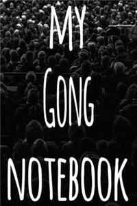 My Gong Notebook