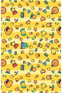 Lined Notebook A5 Size 110 Pages