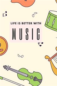 Music Lover Weekly Planner 2020