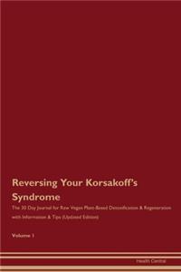 Reversing Your Korsakoff's Syndrome