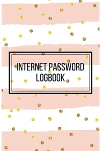 Internet Password Logbook-Small Size Alphabetical Password Notebook Organizer-5.5