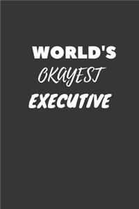 World's Okayest Executive Notebook