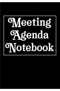 Meeting agenda Notebook